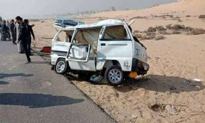 إصابة 11 شخصًا جراء انقلاب سيارة سوزوكي في شبين القناطر بالقليوبية إصابة 11 شخصًا جراء انقلاب سيارة سوزوكي في شبين القناطر بالقليوبية