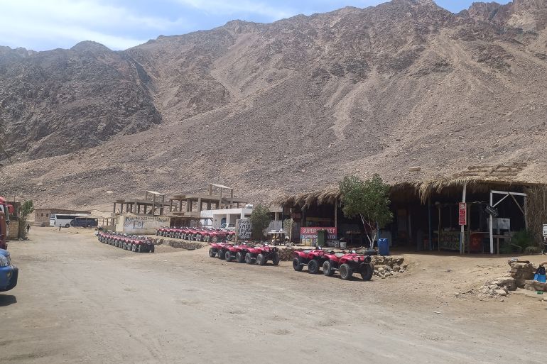 البيتش باجيBeach Buggy المستخدم في السفاري في دهب