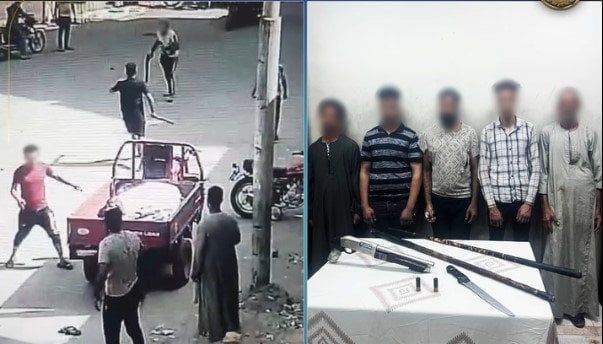 أسلحة نارية وبيضاء.. كشف ملابسات مشاجرة بين أشخاص بالأقصر | فيديو أسلحة نارية وبيضاء.. كشف ملابسات مشاجرة بين أشخاص بالأقصر | فيديو