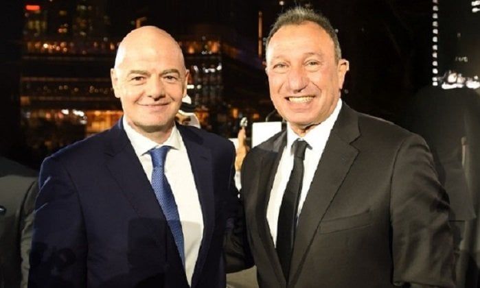 إنفانتينو يتغنى بـ الأهلي قبل كأس العالم للأندية.. «ناد عظيم في إفريقيا» إنفانتينو يتغنى بـ الأهلي قبل كأس العالم للأندية.. «ناد عظيم في إفريقيا»