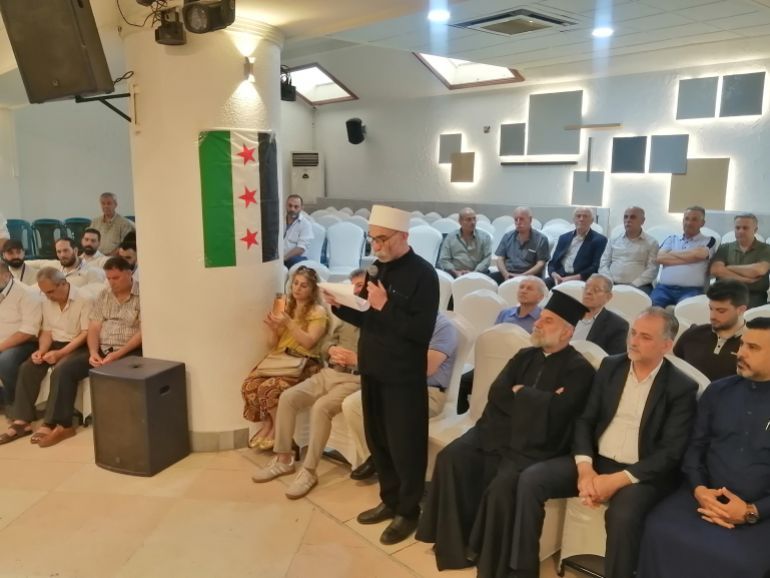 مشاركة أحد مشايخ المدينة بالنقاش_الجزيرة نت