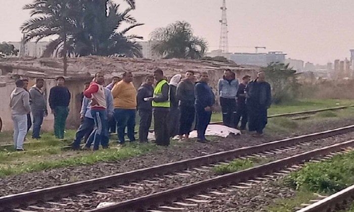 تفاصيل العثور على «جثة» أعلى شريط السكة الحديد بالعياط تفاصيل العثور على «جثة» أعلى شريط السكة الحديد بالعياط