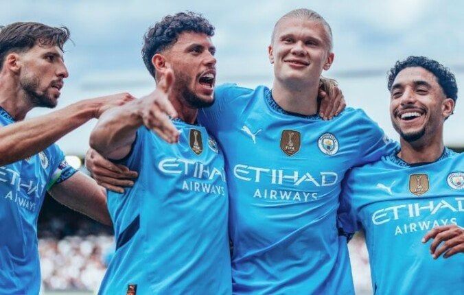 مانشستر سيتي يؤمن مقعده في دوري أبطال أوروبا بالفوز على فولهام مانشستر سيتي يؤمن مقعده في دوري أبطال أوروبا بالفوز على فولهام