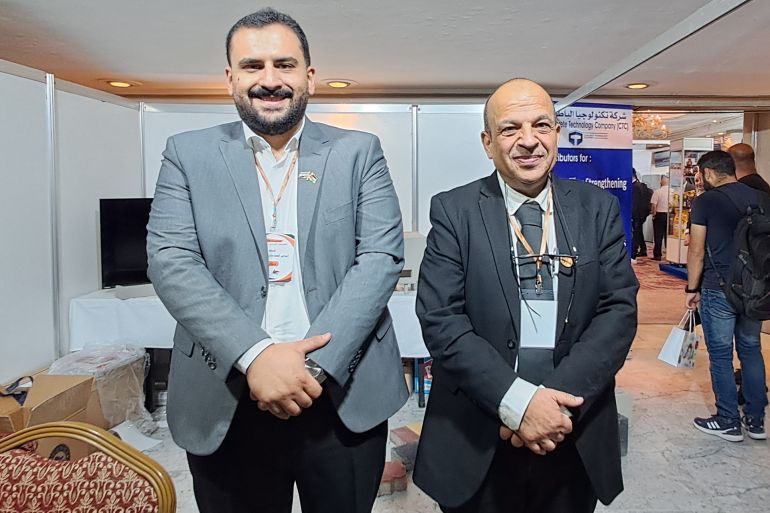 المهندس عامر الظفير مندوب شركة تكنولوجيا الباطون