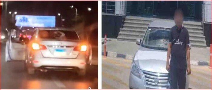فيديو أشعل السوشيال ميديا.. ضبط قائد سيارة عرض حياة المواطنين للخطر بالجيزة فيديو أشعل السوشيال ميديا.. ضبط قائد سيارة عرض حياة المواطنين للخطر بالجيزة