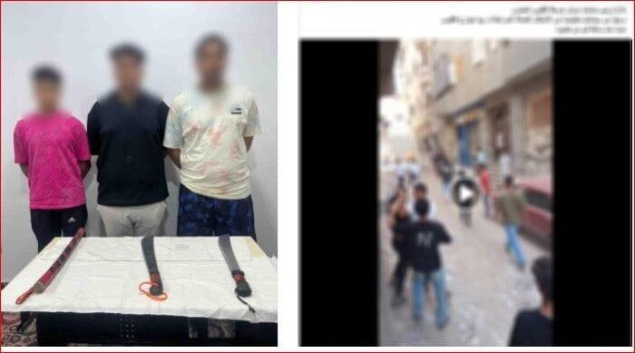 مشاجرة بـ العصا الخشبية.. وفيديو الـ «فيس بوك» يسقط المتهمين مشاجرة بـ العصا الخشبية.. وفيديو الـ «فيس بوك» يسقط المتهمين