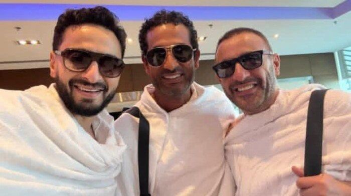 برفقة عمرو سعد وحمادة هلال.. أحمد السقا يستعد لأداء فريضة الحج برفقة عمرو سعد وحمادة هلال.. أحمد السقا يستعد لأداء فريضة الحج