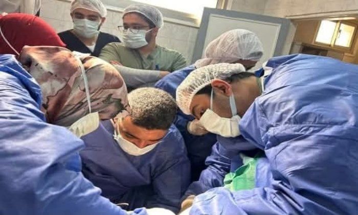إنقاذ حياة مريض يعاني من غرغرينا بالقولون والأمعاء الدقيقة بمستشفى بنها الجامعي إنقاذ حياة مريض يعاني من غرغرينا بالقولون والأمعاء الدقيقة بمستشفى بنها الجامعي