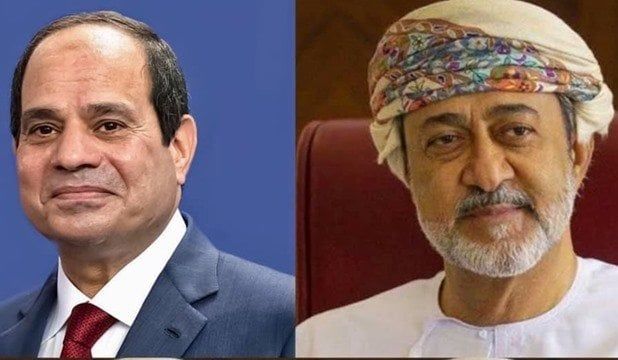 الرئيس السيسي يتلقى تهنئة من سلطان عمان بمناسبة عيد الأضحى المبارك الرئيس السيسي يتلقى تهنئة من سلطان عمان بمناسبة عيد الأضحى المبارك