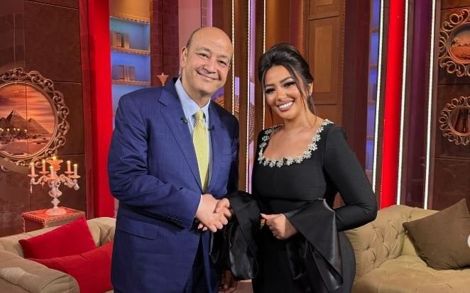 رحمة محسن وعمرو أديب