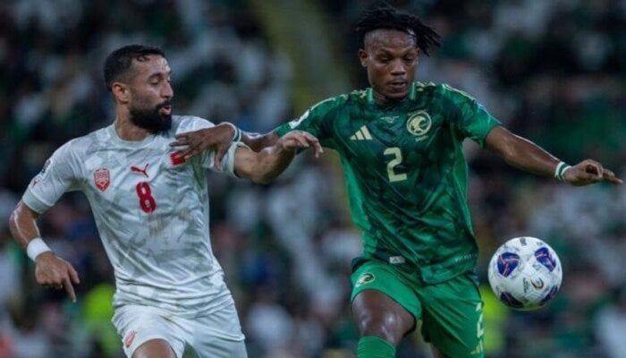 السعودية تفوز على البحرين 0/2 وتصعد للملحق المؤهل لـ كأس العالم السعودية تفوز على البحرين 0/2 وتصعد للملحق المؤهل لـ كأس العالم
