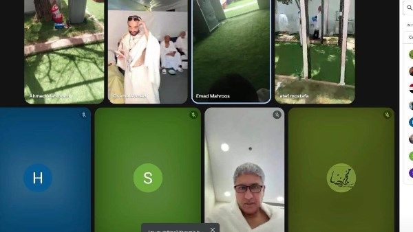 وزير السياحة يزور مخيمات حجاج السياحة بعرفات للاطمئنان عليهم وزير السياحة يزور مخيمات حجاج السياحة بعرفات للاطمئنان عليهم