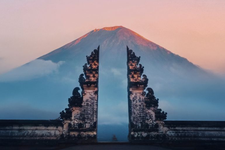 Gates of Pura Lempuyang Temple aka Gates of Heaven Bali