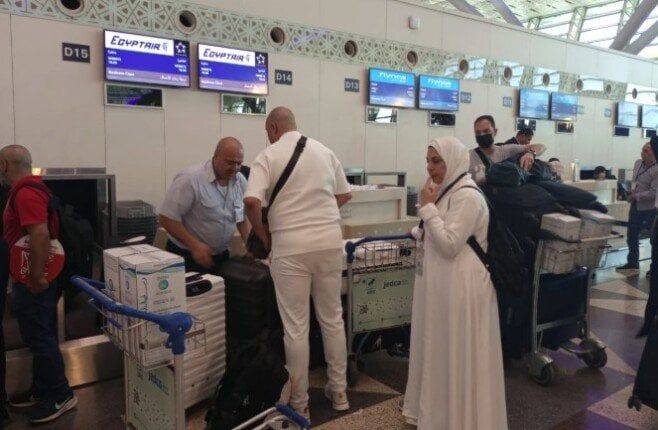 «حج مبرور».. بدء عودة الحجاج من الأراضي المقدسة «حج مبرور».. بدء عودة الحجاج من الأراضي المقدسة