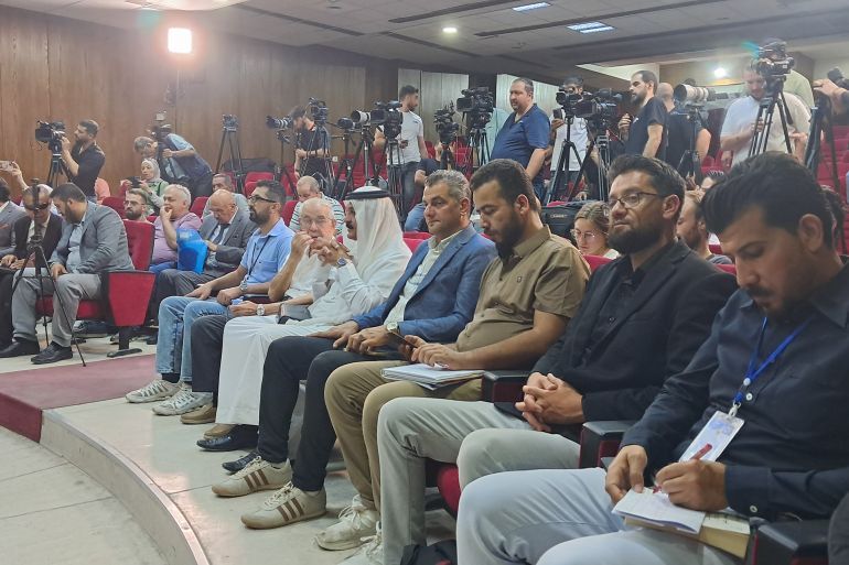مؤتمر لجنة السلم الأهلي_ الجزيرة نت_