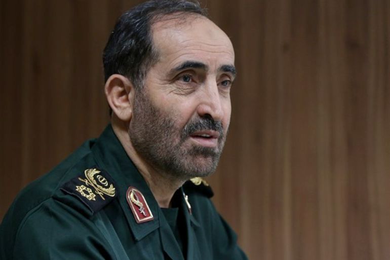 اللواء علي شادماني قائدا لمقر خاتم الأنبياء التابع لهيئة الأركان