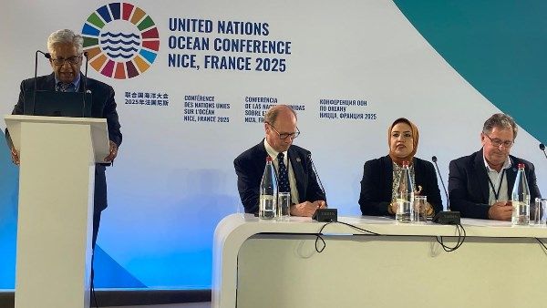 القومي لعلوم البحار ينظم فاعلية خلال مؤتمر الأمم المتحدة بالمنطقة الزرقاء بفرنسا القومي لعلوم البحار ينظم فاعلية خلال مؤتمر الأمم المتحدة بالمنطقة الزرقاء بفرنسا