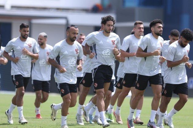 الأهلي يخوض مرانًا خفيفًا في الفندق قبل مواجهة إنتر ميامي الأهلي يخوض مرانًا خفيفًا في الفندق قبل مواجهة إنتر ميامي