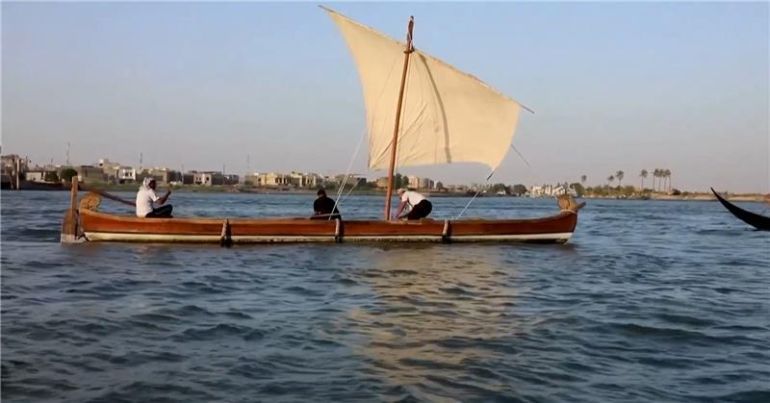 قوارب تراثية تعود إلى أنهار البصرة لإحياء الموروث الملاحي العراقي