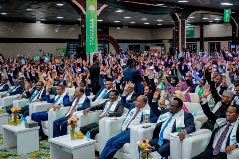 المؤتمر التأسيسي لحزب العدالة والتضامن في مقديشيو