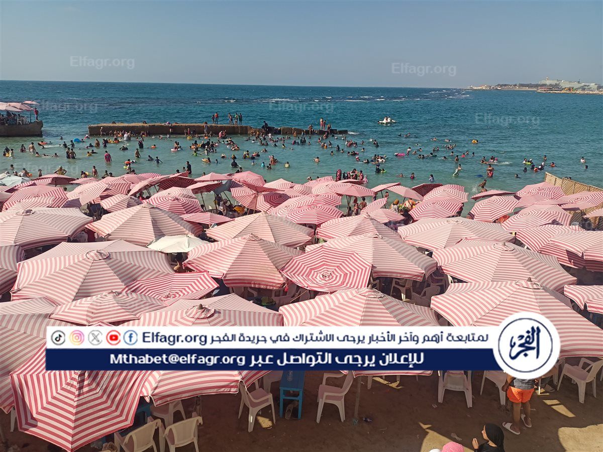 أحدى شواطىء البوريڤاج في الإسكندرية