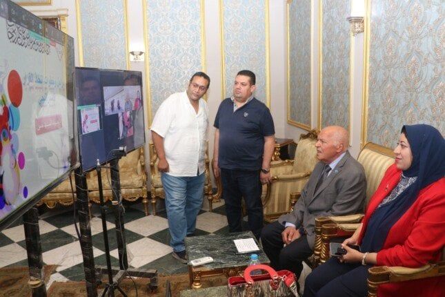 بالتعاون مع الأكاديمية العسكرية.. افتتاح الدورة 135 لمعلمي البحيرة عبر الفيديو كونفرانس بالتعاون مع الأكاديمية العسكرية.. افتتاح الدورة 135 لمعلمي البحيرة عبر الفيديو كونفرانس