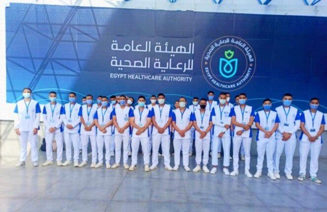 إعتماد نتيجة معاهد التمريض بفرع الرعاية الصحية ببورسعيد