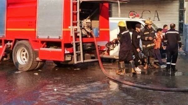 اندلاع حريق في فيلا بـ 6 أكتوبر والدفع بسيارتي إطفاء اندلاع حريق في فيلا بـ 6 أكتوبر والدفع بسيارتي إطفاء