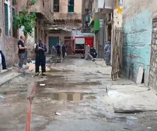 حريق هائل يلتهم مخزن خردة بمنطقة بحري في الإسكندرية دون إصابات حريق هائل يلتهم مخزن خردة بمنطقة بحري في الإسكندرية دون إصابات