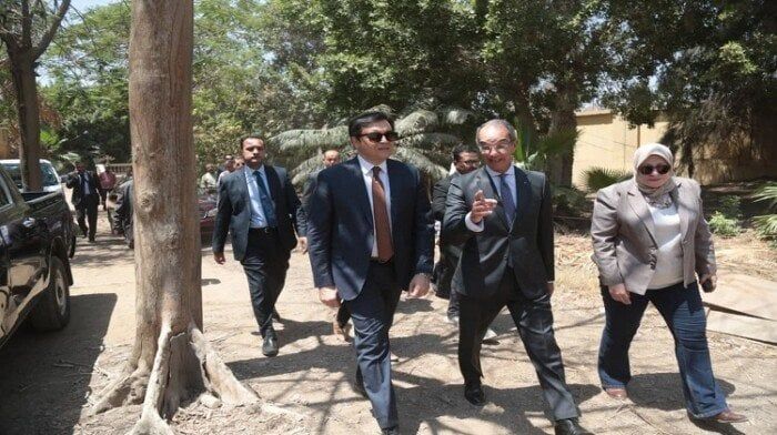 وزيرا الثقافة والاتصالات وتكنولوجيا المعلومات يتفقدان متحف الأمير وحيد سليم
