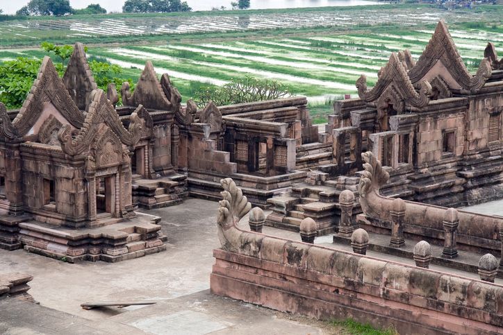 Prasat Phra Wihan (Preah Vihear) copies of temple in Ancient Siam