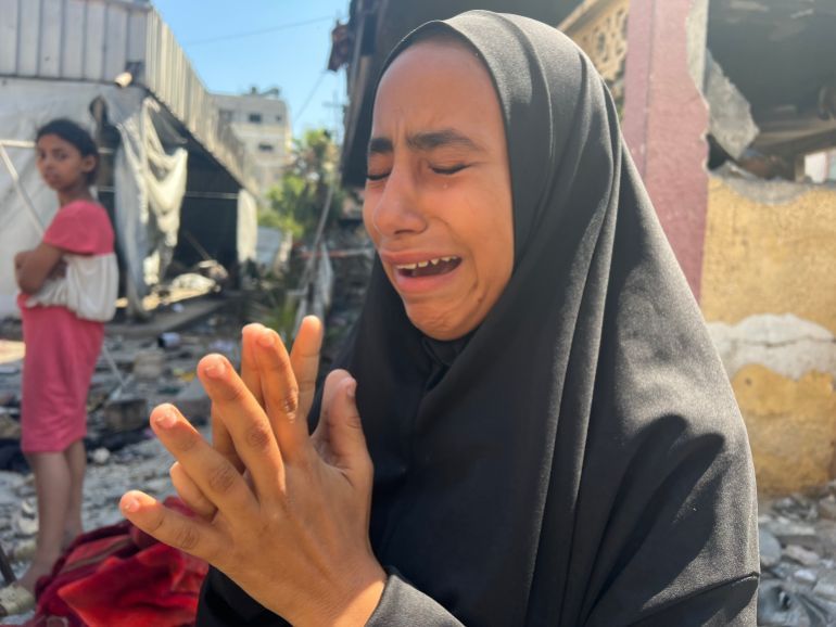 مدرسة مصطفى حافظ بغزة.. القنابل الإسرائيلية تحوّل مأوى نازحين إلى 