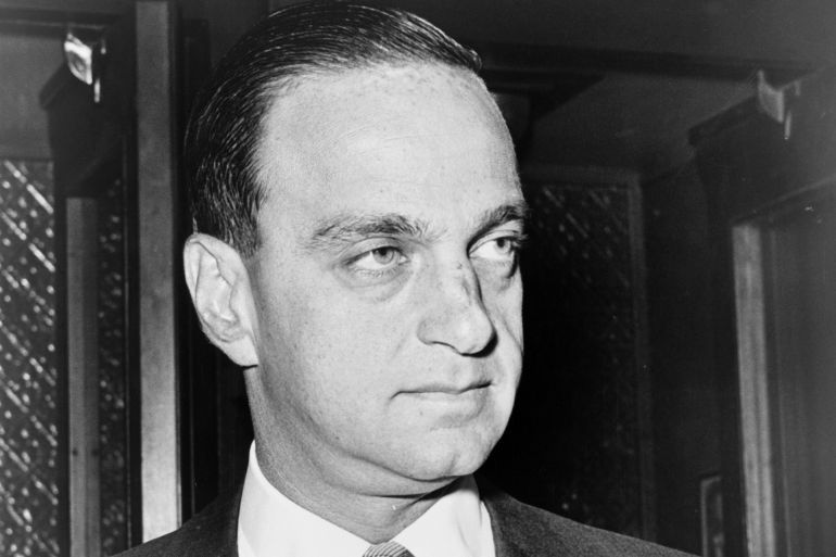 Attorney Roy M. Cohn poses for a portait in 1964. (Photo courtesy of Library of Congress)