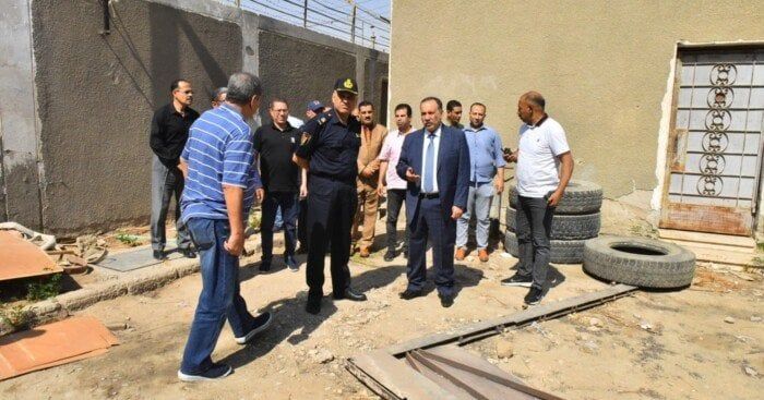 محافظ أسيوط يتفقد وحدة الإطفاء ببني غالب ويوجه بفحص وصيانة المعدات المكهنة محافظ أسيوط يتفقد وحدة الإطفاء ببني غالب ويوجه بفحص وصيانة المعدات المكهنة