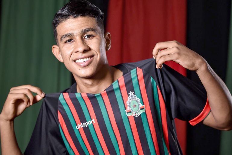 صورة عدد 5 ـ لاعب الجيش الملكي المغربي أيوب أيت خاسو ـ حساب الجيش الملكي الرسمي على منصة فيسبوك