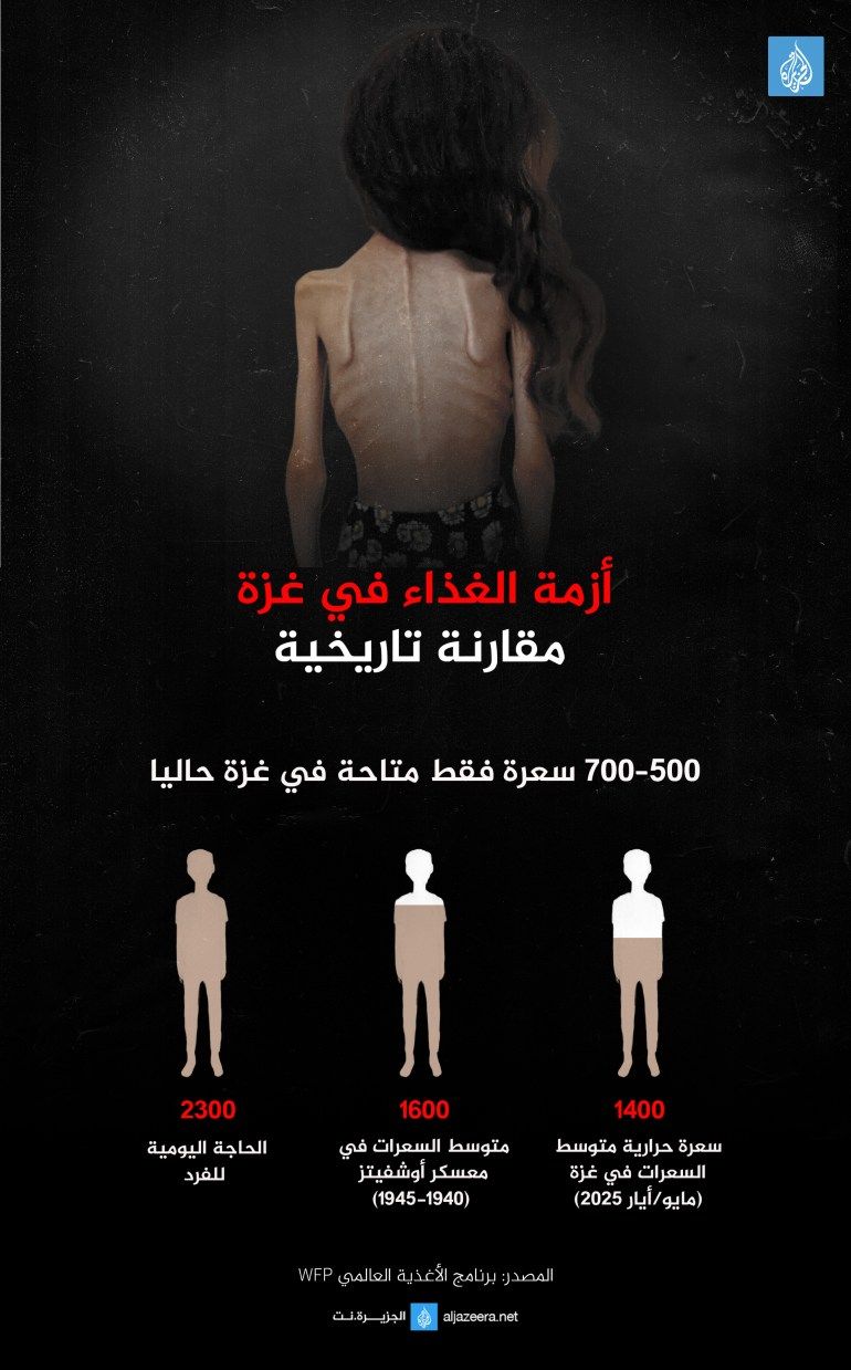 تصميم خاص - أزمة الغذاء في غزة مقارنة تاريخية