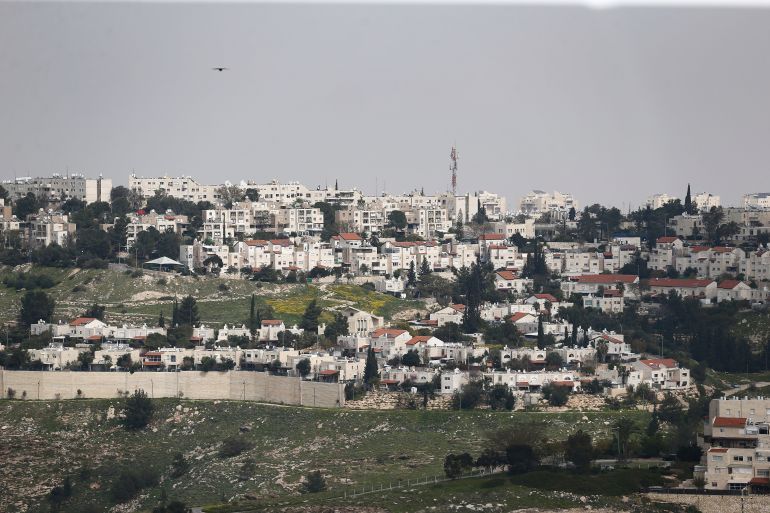 Ma'ale Adumim Jewish settlement near Jerusalem