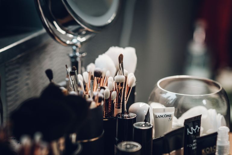 Makeup, Cosmetics, Glass image. Free for use.