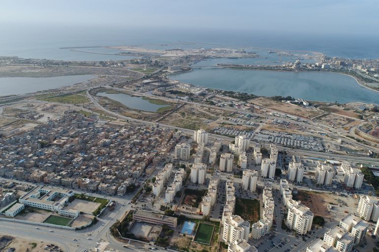 a beauty sky photo for the city of Benghazi; Shutterstock ID 1312064327; purchase_order: aj; job: ; client: ; other: