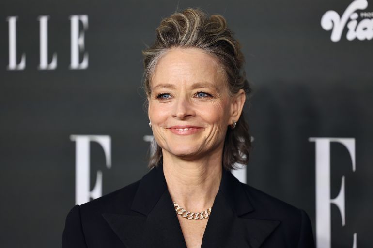 LOS ANGELES, CALIFORNIA - DECEMBER 05: Jodie Foster attends ELLE's Women in Hollywood Celebration at Nya Studios on December 05, 2023 in Los Angeles, California. (Photo by Robin L Marshall/WireImage)