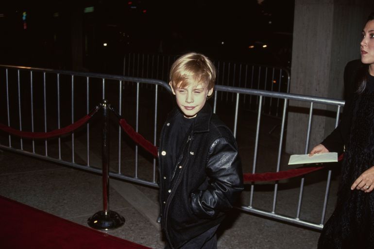 Macaulay Culkin attends the premiere of