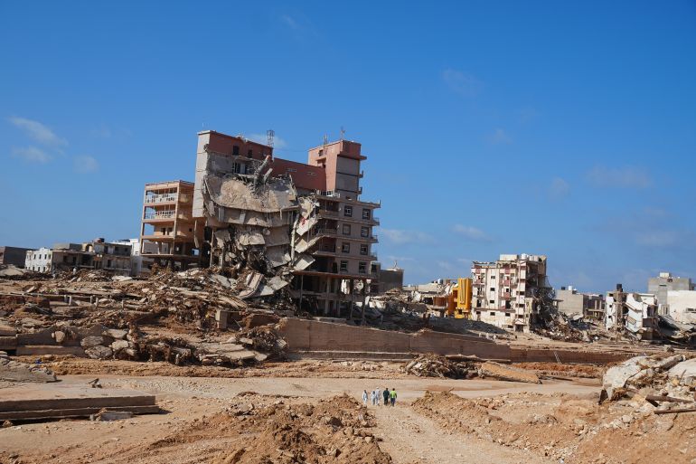 Darnah, Libya - September 16, 2023: Rescue operations continue and the body is recovered in the city of Derna.; Shutterstock ID 2362813449; purchase_order: aj; job: ; client: ; other: