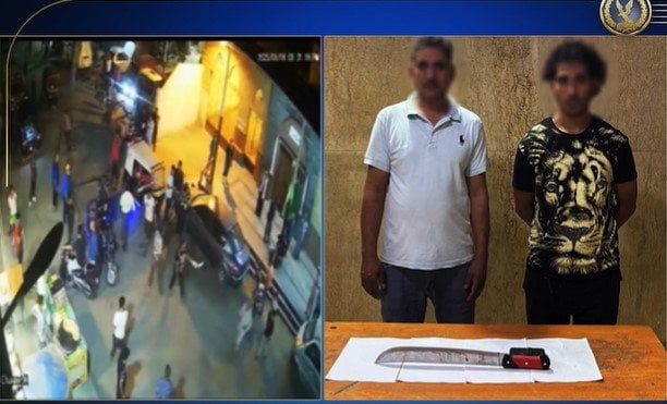 كشف ملابسات فيديو تضمن مشاجرة بـ سلاح أبيض في حلوان كشف ملابسات فيديو تضمن مشاجرة بـ سلاح أبيض في حلوان
