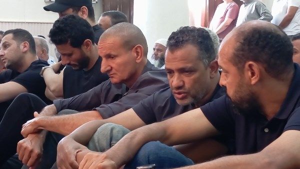 النحاس وقمصان وسليمان يعزون الشناوي في وفاة والده | صور