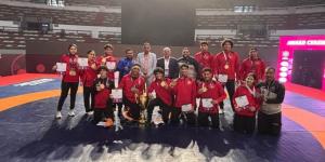 منتخب المصارعة الرومانية يحصد بطولة أفريقيا تحت 20 عاما #منتخب_مصر #المصارع - الكويت الاخباري