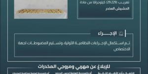 حرس الحدود بتبوك يحبط تهريب (29,229) كيلوجرامًا من الحشيش المخدر - الكويت الاخباري