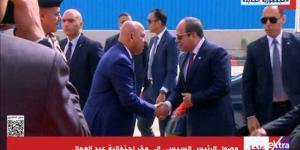 وصول الرئيس السيسي إلى مقر احتفالية عيد العمال - الكويت الاخباري
