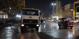 شركة مياه القليوبية تدفع بمعداتها للتعامل مع تجمعات مياه الأمطار  .. صور - الكويت الاخباري