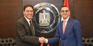 وزير الاستثمار يستقبل وزير التجارة الخارجية المغربي - الكويت الاخباري