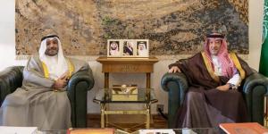 الناصر ونائب وزير الخارجية السعودي بحثا العلاقات والمستجدات - الكويت الاخباري